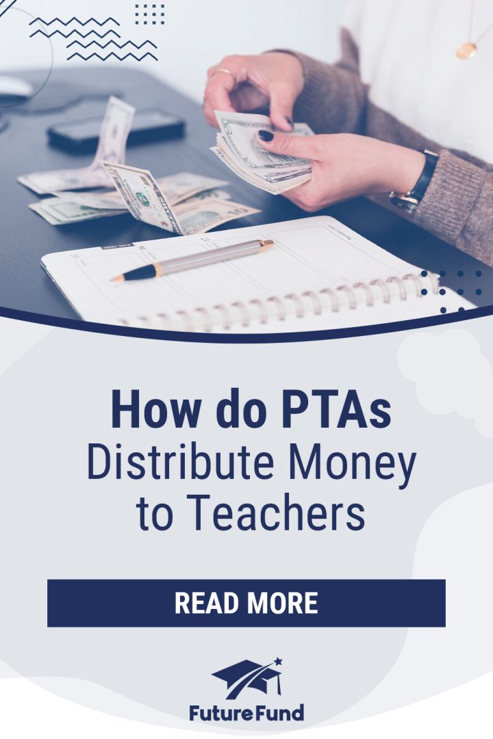How do PTAs distribute money to teachers