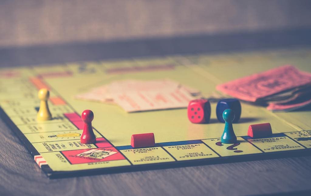 classic monopoly game board
